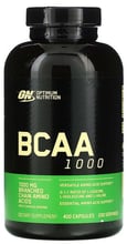 Optimum Nutrition BCAA 1000 400 Capsules /200 servings/ Unflavored