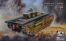 Танк Churchill Avre с Snake Launcher