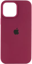 Mobile Case Silicone Case Full Protective Maroon for iPhone 13 Pro