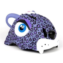 Шлем велосипедный Crazy Safety Пурпурный леопард (HEAD-065)