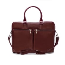Solier DUNDEE Leather Bag Maroon (SL01Maroon) for MacBook Pro 15"