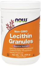 NOW Foods Lecithin Granules 454 g /45 servings/
