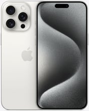 Apple iPhone 15 Pro Max 512GB White Titanium eSIM (MU6C3)