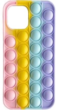 Mobile Case Pop-It Antistress Rainbow for iPhone 12/iPhone 12 Pro