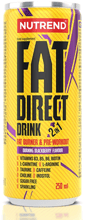 Nutrend Fat Direct Drink 250 ml Blackberry
