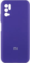 Mobile Case Silicone Cover Shield Camera Purple for Xiaomi Redmi Note 10 5G / Poco M3 Pro / Poco M3 Pro 5G