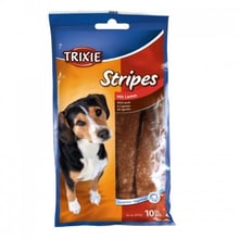 Лакомство для собак Trixie Stripes с ягненком 100 г 10 шт. (4011905317724)