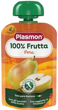 Пюре Plasmon из груш с витамином С 100 г (1136122)