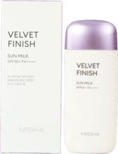 Missha Velvet Finish Sun Milk SPF50+/PA++++ Солнцезащитное молочко для лица 70 ml