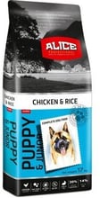 Alice Puppy & Junior Chicken and Rice 17 кг (Корм для собак)(78631848)