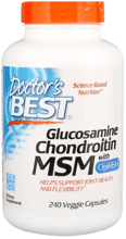 Doctor's Best Glucosamine Chondroitin MSM 240 Caps (DRB-00081)