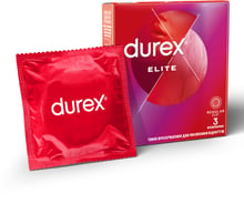 Презервативы латексные со смазкой Durex №3 Elite тонкие
