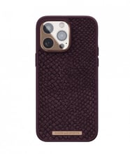 Njord Salmon Leather MagSafe Case Rust (NA44SL03) for iPhone 14 Pro Max