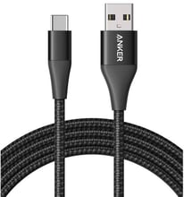ANKER USB Cable to USB-C Powerline+ II 1.8m Black (A8463H11)