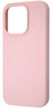 WAVE Full Silicone Cover Pink Sand for iPhone 15 Plus