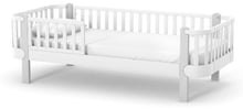 Кровать подростковая Верес Монако 27.1.1.21.17, бело/серый