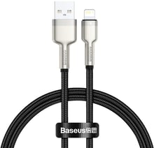 Baseus USB Cable to Lightning Cafule Metal 2.4A 25cm Black (CALJK-01)