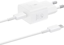 Samsung USB-C Wall Charger with Cable USB-C 25W White (EP-T2510XWEGEU)