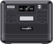 Зарядна станція Choetech 2400W 2048Wh Black (BS008)