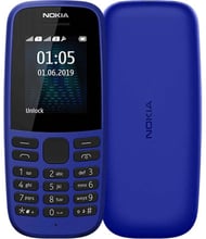 Nokia 105 Single Sim 2019 Blue (UA UCRF)