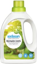 Органический смягчитель/ополаскиватель тканей Sodasan Fabric Softener для быстрой глажки Лайм 0.75 л