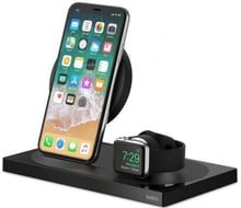 Belkin Wireless Charger Base Station Black (F8J234VFBLK-APL) for Apple iPhone and Apple Watch