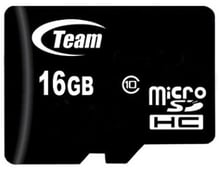 Team 16GB microSDHC Class 10 + adapter (TUSDH16GCL1003)