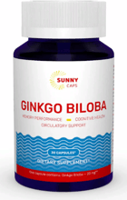Sunny Caps Ginkgo Biloba 20 mg Гинкго Билоба 30 капсул