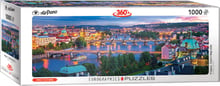 Пазл Eurographics Прага, Чехия, 1000 элементов панорамный (6010-5372)