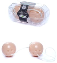 Вагінальні кульки Duo balls Skin, BS6700029