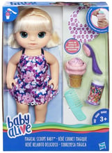 Кукла малышка с мороженным Hasbro Baby Alive (C1090)