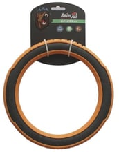 Игрушка AnimAll GrizZzly 9703 супер-кольцо для собак 24.1х24.1х3.25 см PS7030 оранжевое (141322)
