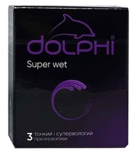 Презервативы DOLPHI Super Wet 3 шт