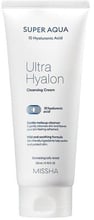 Missha Super Aqua Ultra Hyalron Cleansing Cream Очищающий крем для лица с гиалуроновой кислотой 200 ml