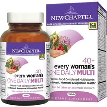 New Chapter 40+ Every Woman's One Daily Multi 48 Tabs Мультивитамины для женщин старше 40+