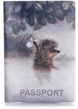 Обложка для паспорта ZIZ "Ежик в тумане"