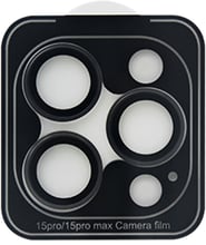 ZK Hawk-Eye Glass Black for Camera iPhone 15 Pro/15 Pro Max