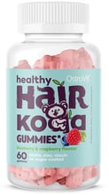 OstroVit Healthy Hair Koala Gummies Комплекс витаминов и минералов со вкусом черники и малины 60 желеек