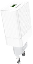 Borofone Wall Charger BA47A Mighty QC3.0 18W White (BA47AW)