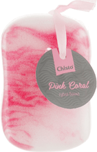 Chisto Pink Coral Губка банная (4823098407676)