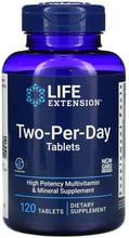 Life Extension Two-Per-Day 120 Tabs Мультивитамины