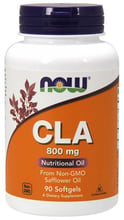 Now Foods CLA, 800 mg, 90 Softgels