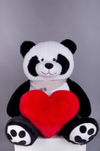 М'яка іграшка Панда 135 см + серце