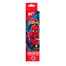 Карандаши цветные YES 6 цветов Marvel Spiderman (290700)