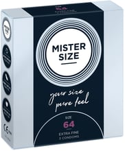 Презервативы Mister Size 64 (3 pcs)