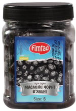 Маслины черные FIMTAD вяленые S 450 г PET (8681957370655)