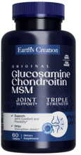 Earth‘s Creation Glucosamine, Chondrotin, MSM Глюкозамин, Хондроитин, МСМ 60 таблеток