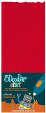 Набор стержней для 3D-ручки 3Doodler Start (красный, 24 шт)