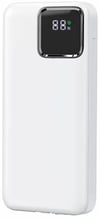 WIWU Power Bank 10000mAh with Cable USB-C + Lightning 22.5w White (JC-18)