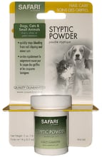 Кровоспинний порошок Safari Styptic Powder для собак і котів 14 г